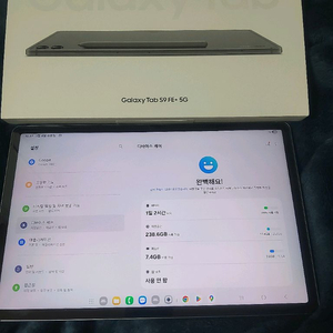 갤럭시탭S9FE 플러스 5G 256GB 이미지