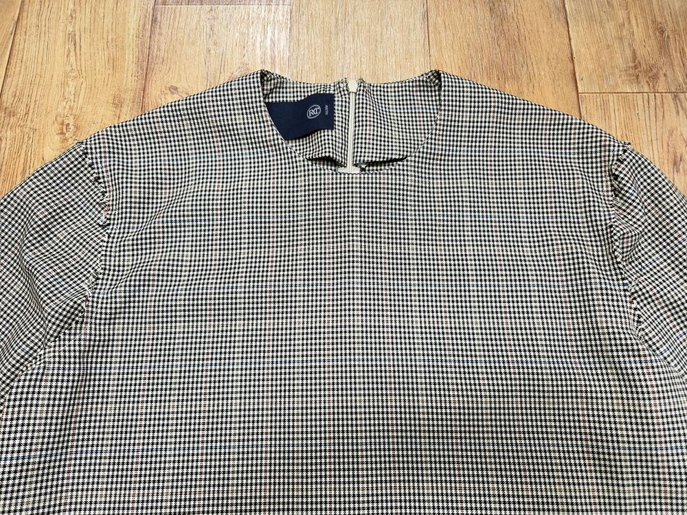 렉토(RECTO) 셔츠 레이어드 체크원피스 55-66 이미지