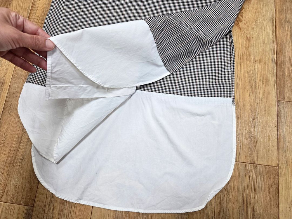 렉토(RECTO) 셔츠 레이어드 체크원피스 55-66 이미지