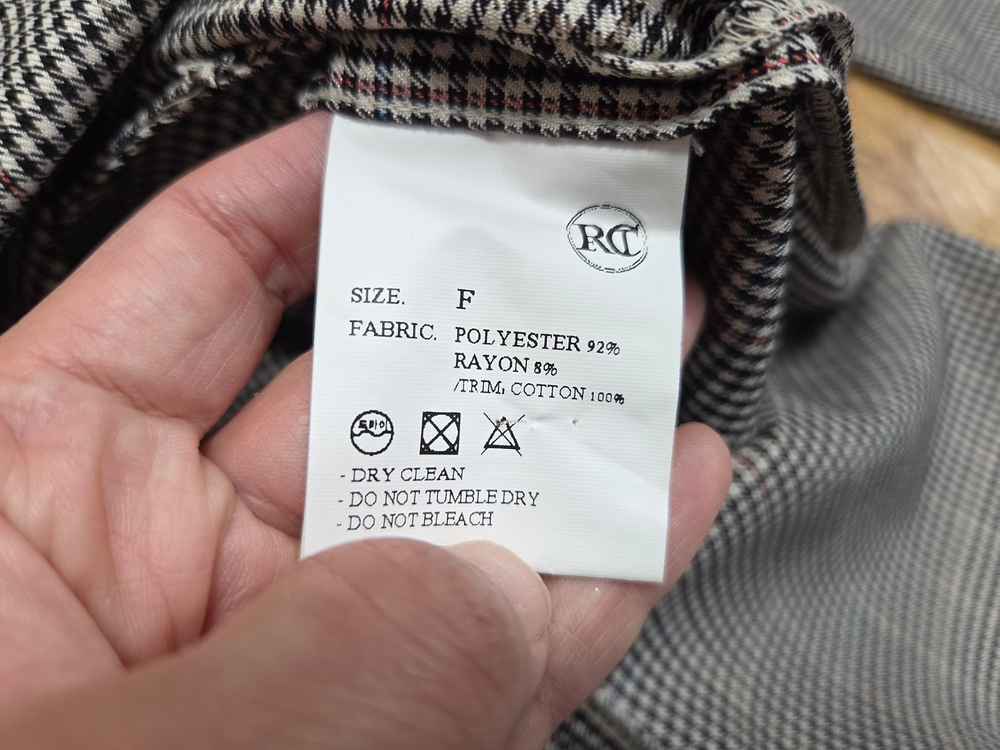 렉토(RECTO) 셔츠 레이어드 체크원피스 55-66 이미지