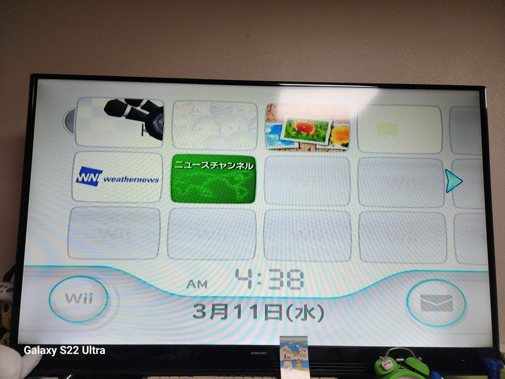 일본판 닌턴도Wii. 2인세트.기스파손없이깨끗합니다.정상작동.피티니(일본판CD포함 이미지