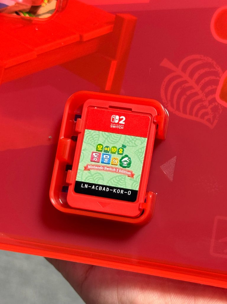 닌텐도 스위치2 동숲 동물의 숲 이미지