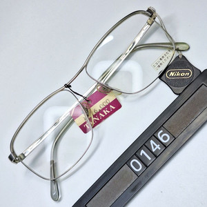 80s 일본제 빈티지 데드스톡 미사용/니콘 FB911 안경테 52mm/클래식 레트로 비즈니스 복고 패션 아이웨 이미지