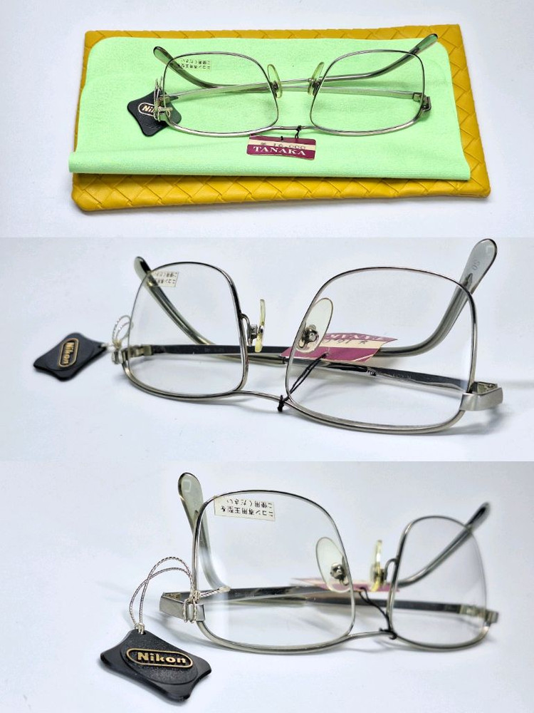 80s 일본제 빈티지 데드스톡 미사용/니콘 FB911 안경테 52mm/클래식 레트로 비즈니스 복고 패션 아이웨 이미지