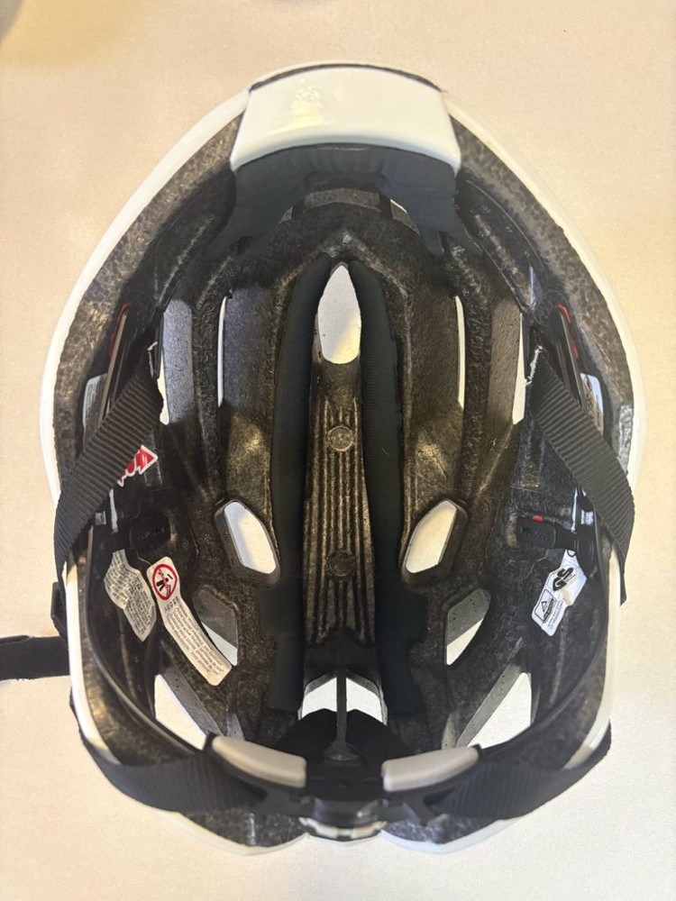 자전거 헬맷 우벡스 레이스9 화이트L(57-60cm) 이미지