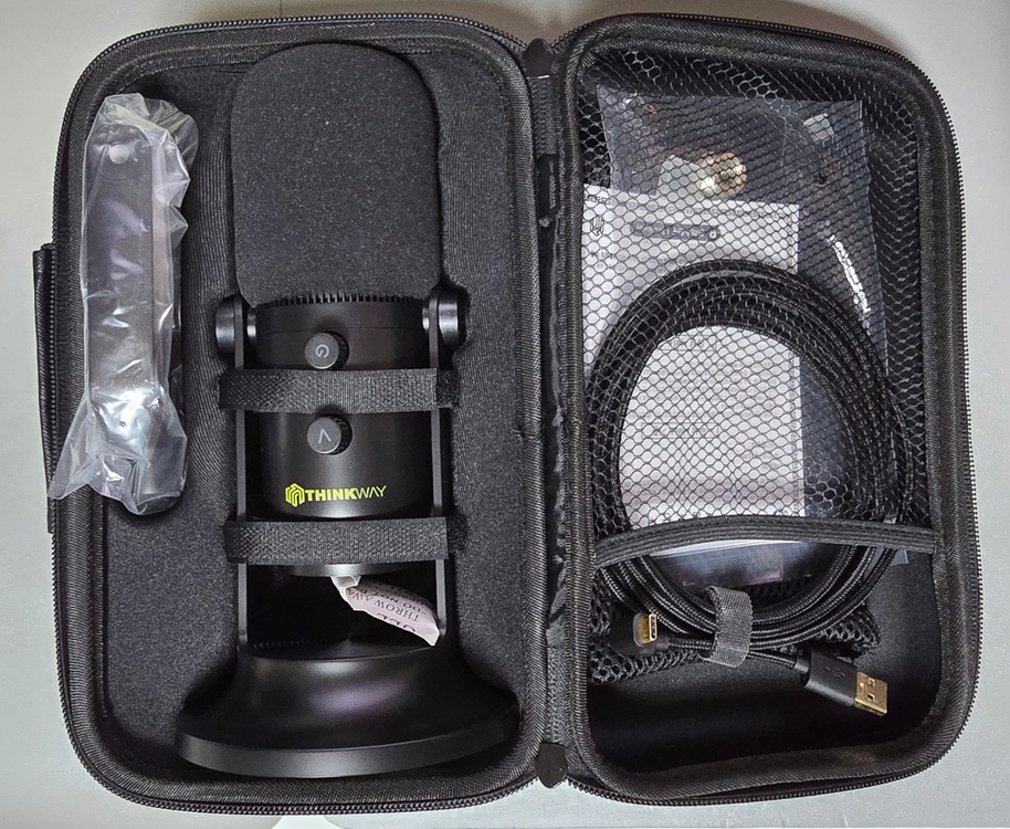 [새제품] 씽크웨이 TONE SM9 LiveAccessory Black Kit 패키지 USB 콘덴서 마이크 팝니다. 이미지