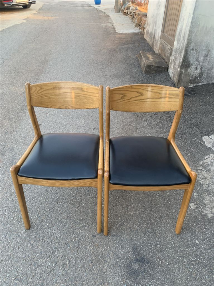 식당의자 고급원목의자 24개 이미지