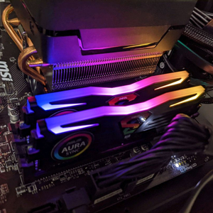 게일 삼성 올로와이 외 ddr4 8gb 16gb 8g 3200Mhz 3600Mhz argb 노트북램 32gb 이미지