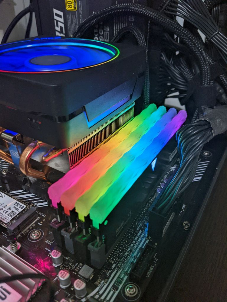 게일 삼성 올로와이 외 ddr4 8gb 16gb 8g 3200Mhz 3600Mhz argb 노트북램 32gb 이미지