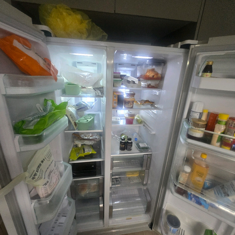 삼성 지펠 양문형냉장고 팝니다(부산) 이미지