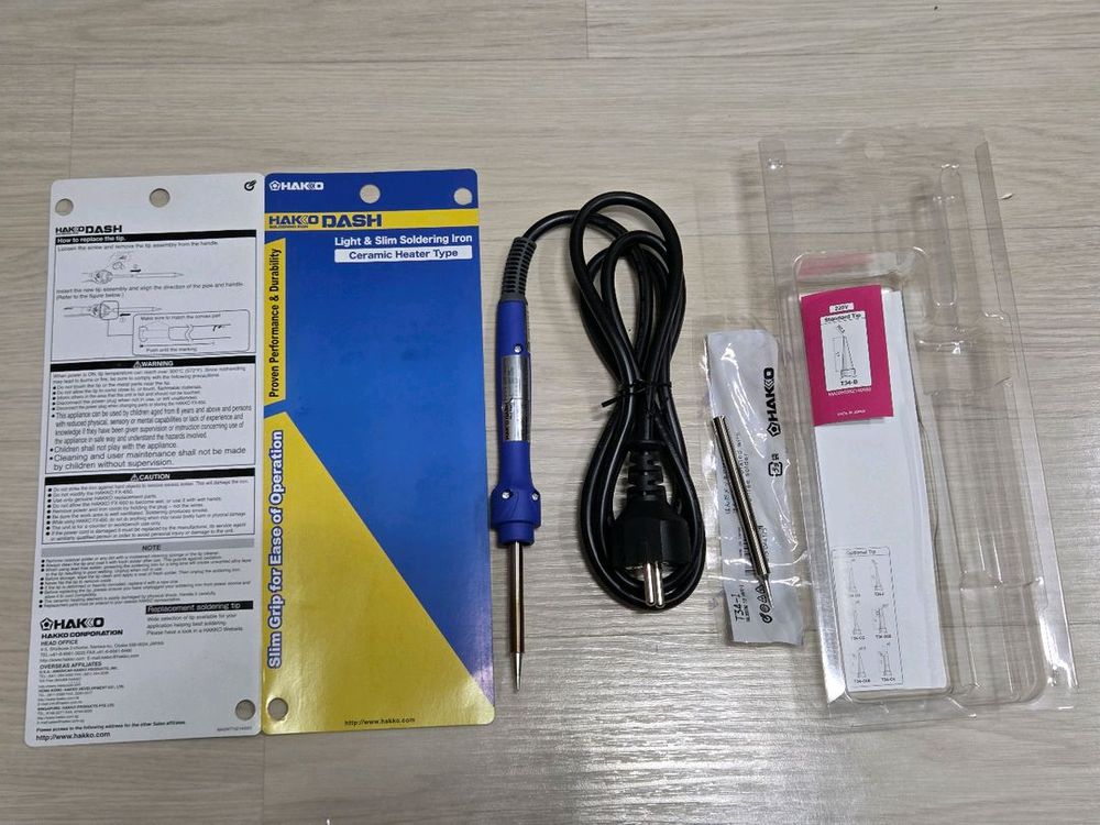 하코 세라믹 스틱 인두기 HAKKO DASH FX 650+ 추가팁 이미지