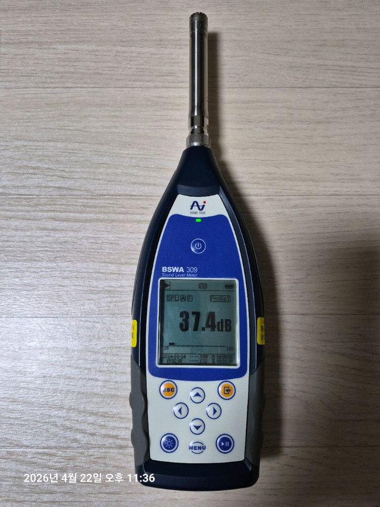 소음 측정기 BSWA 309 이미지