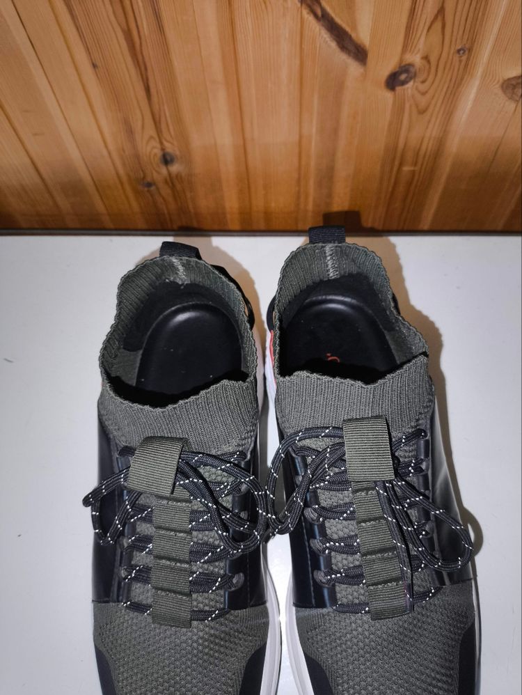 41 260mm 휴고보스 비브람 에렌 니트 가죽 스니커즈 k3105 이미지