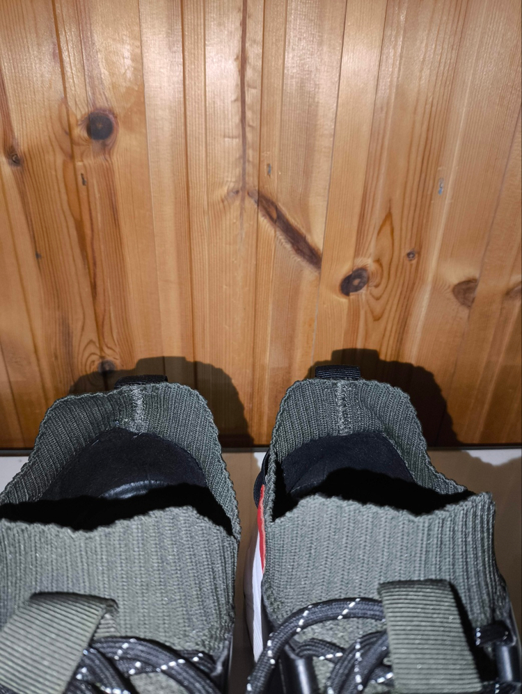 41 260mm 휴고보스 비브람 에렌 니트 가죽 스니커즈 k3105 이미지