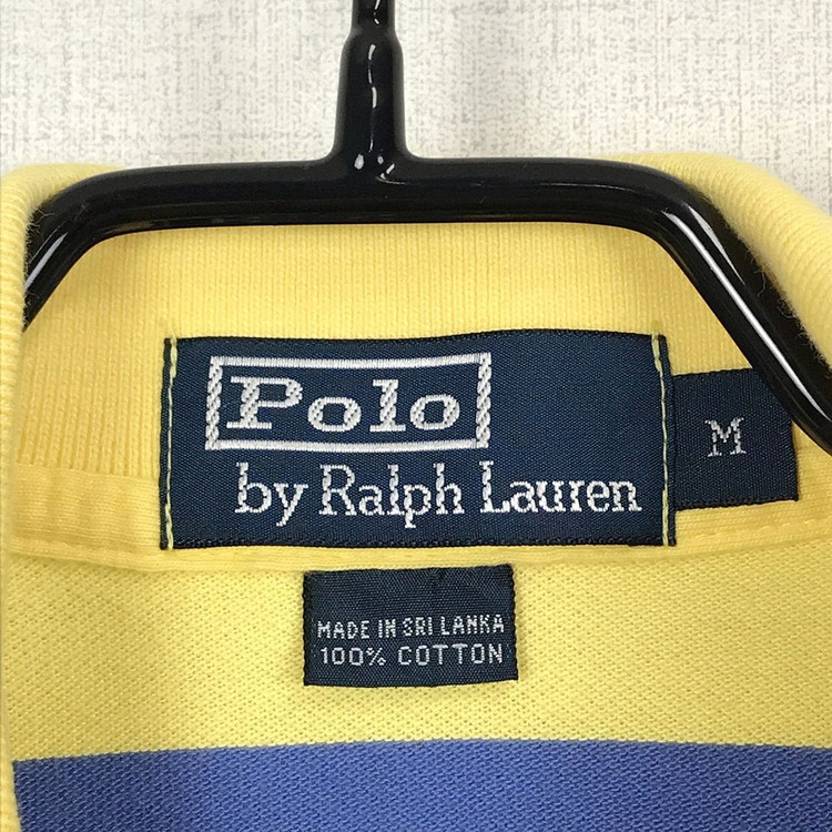 폴로 랄프로렌 POLO 스트라이프 반팔 카라티 남성M 이미지