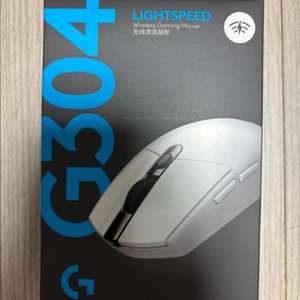 로지텍 G304 LIGHTSPEED 화이트 무선 게이밍 마우스 이미지