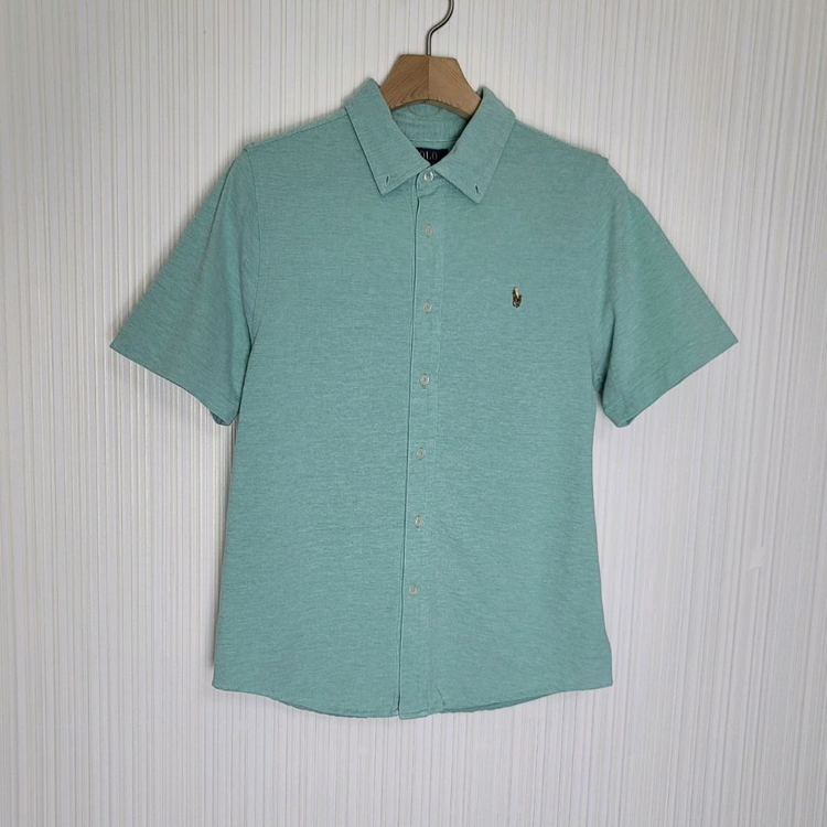 S 폴로 여성 반팔셔츠 애쉬그린 랄프로렌 니트옥스포드 이미지