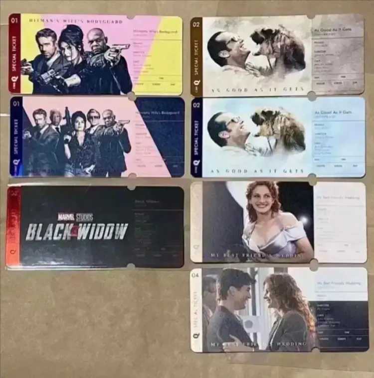 이보다 더 좋을 순 없다 A3 포스터 영화 특전 잭니콜슨 스페셜티켓 이미지