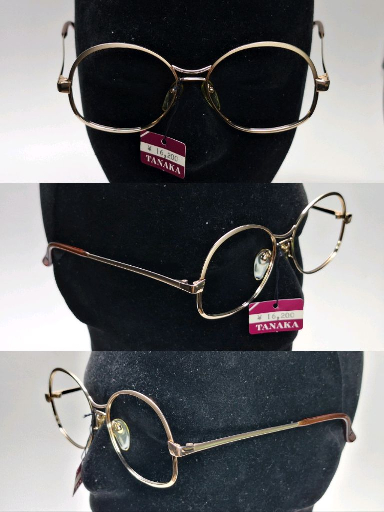 80s 일본제 빈티지 데드스톡 미사용/Charmant 210 샤르망 안경테 52mm/보스턴 클래식 레트로 앤틱 복고 이미지