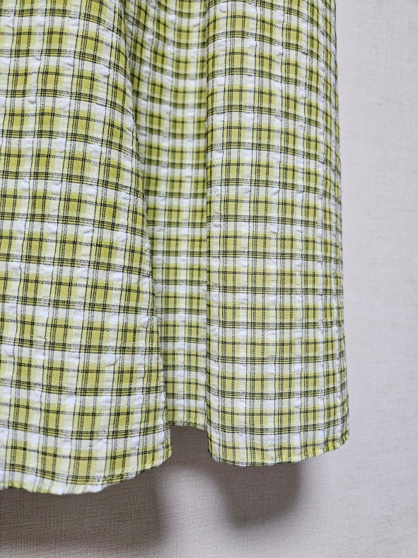 새상품 잇미샤 it michaa 썸머 체크 원피스 55사이즈 이미지