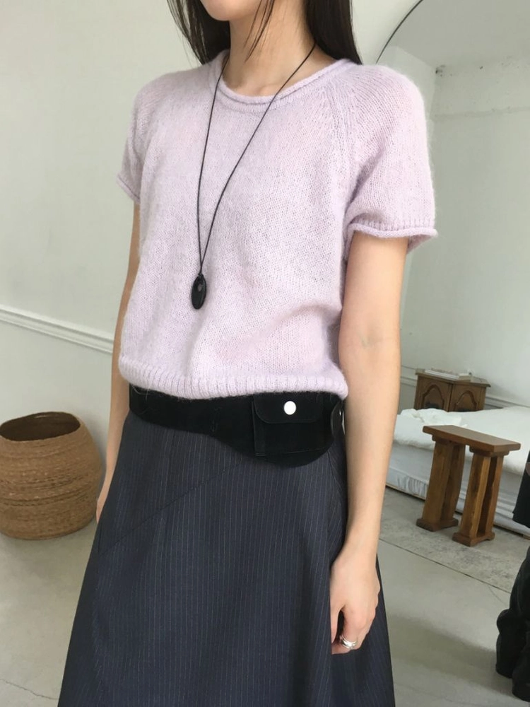 미엔느 mienne 포키 스웨이드 벨트백 이미지