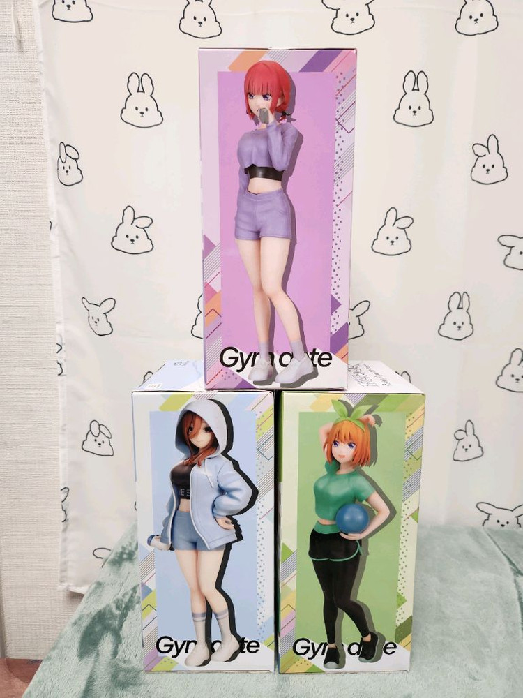 (무료배송)오등분의신부 피규어 3종 일괄 이미지