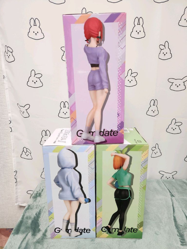 (무료배송)오등분의신부 피규어 3종 일괄 이미지