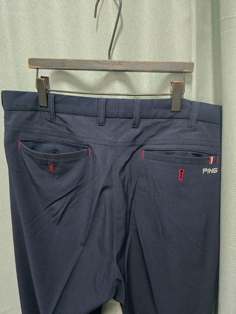 핑 골프 네이비색 바지 남34 이미지