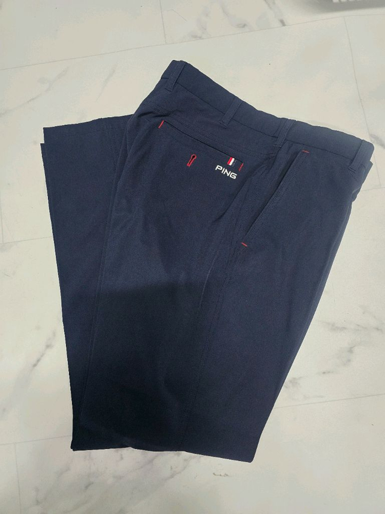 핑 골프 네이비색 바지 남34 이미지