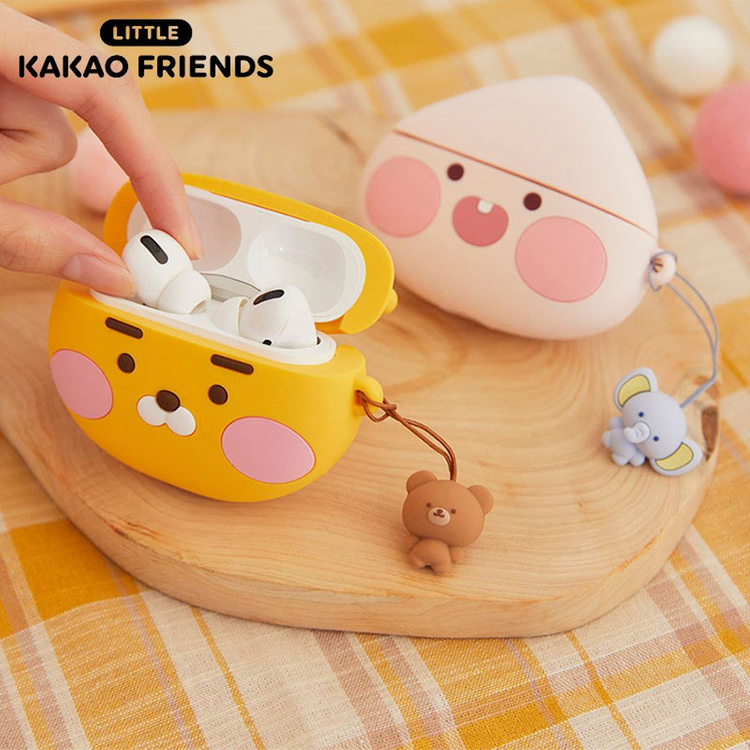 에어팟프로 에어팟프로2케이스 카카오 라이언 어피치 이미지