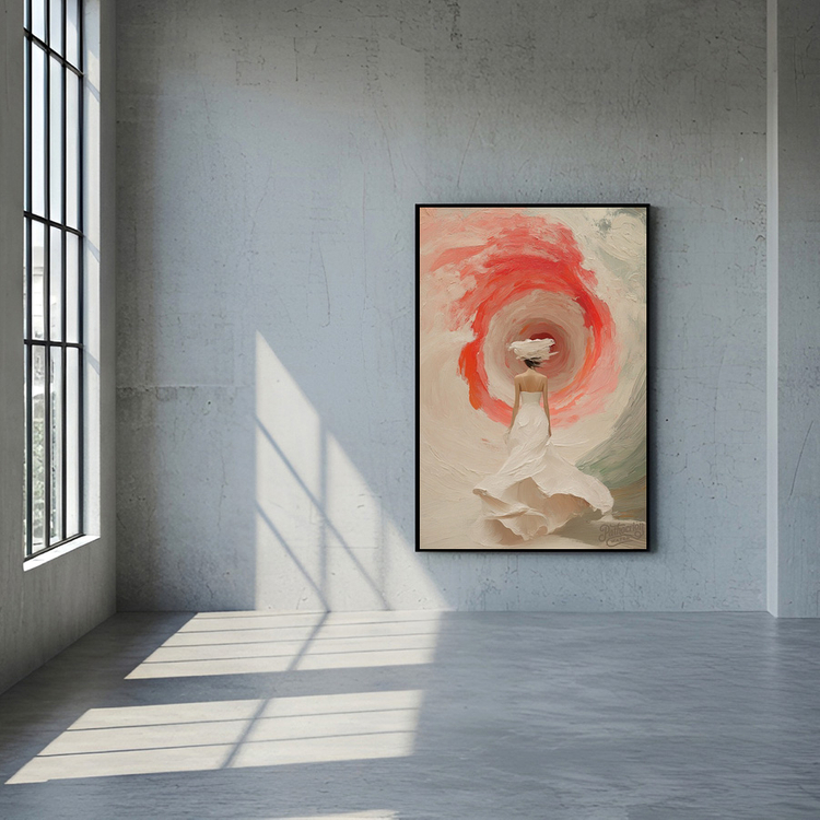 그림 액자 팝아트 인테리어소품 감정의 눈 인물그림 인물액자 대형 캔버스 거실 분위기 있는 감성 오브제 장식용 홈스타 이미지