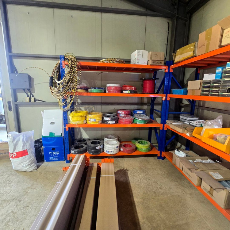 농막용 농사용 농림창고용 철제다이 새제품 무볼트 철제선반 중량랙 이미지