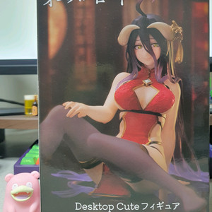 (미개봉)타이토 오버로드 Desktop Cute 피규어 알베도 차이나 이미지