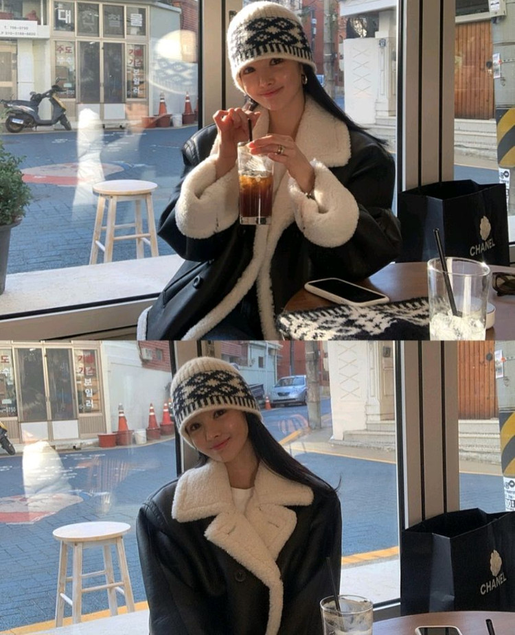쪼이쇼룸 꽁떼드쪼이 카라더블무스탕(새상품) 이미지