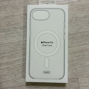 아이폰16e, 17e 정품 투명 케이스 미개봉 이미지