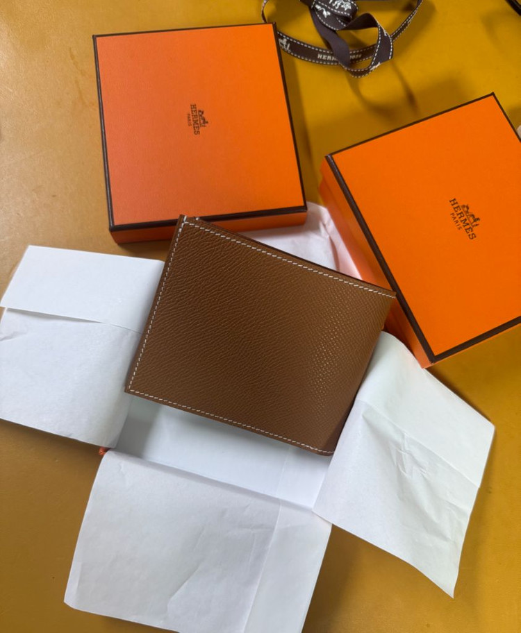 Hermes 에르메스 시티즌트윌 반지갑 (골드-엡송가죽/ 내부실크베르맹그로브그리팡땅) 이미지