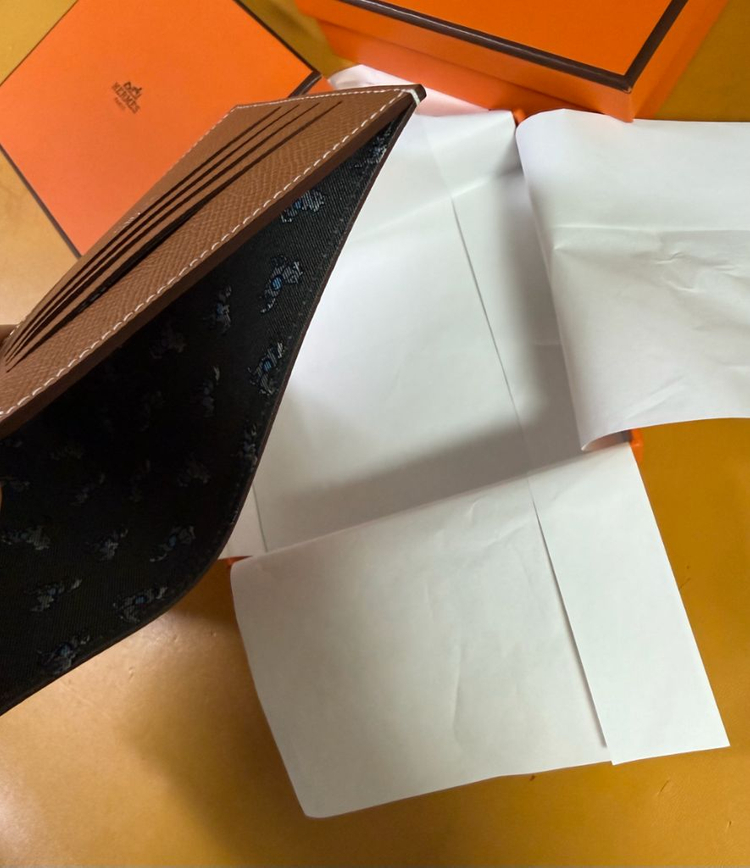 Hermes 에르메스 시티즌트윌 반지갑 (골드-엡송가죽/ 내부실크베르맹그로브그리팡땅) 이미지