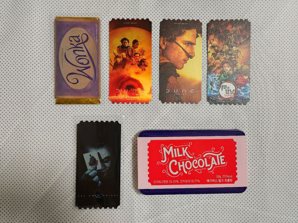 메가박스 오리지널 티켓북 시즌 1, 시즌 2 등등 이미지