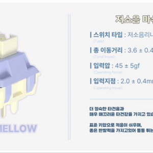 저소음 마쉬멜로축 87개 (미사용 키보드 키캡) 이미지