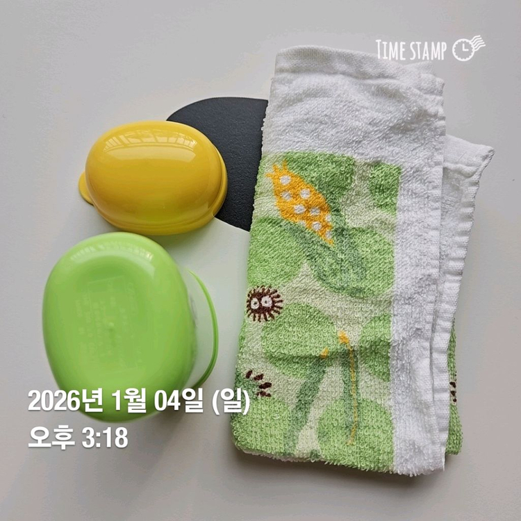 이웃집 토토로 수건 및 수건통 (손수건) 이미지