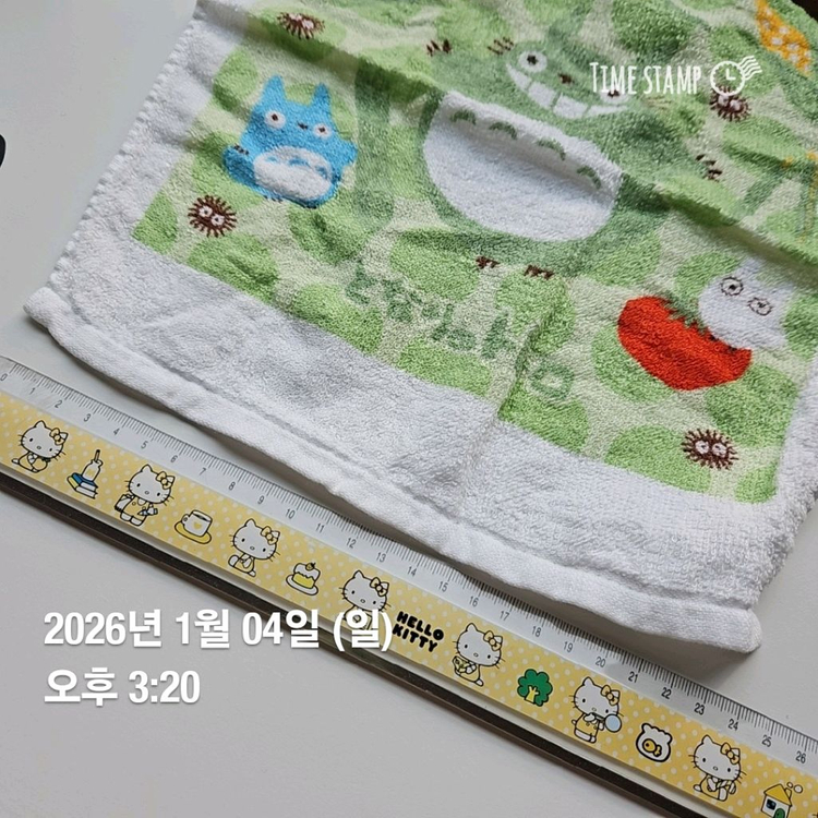 이웃집 토토로 수건 및 수건통 (손수건) 이미지