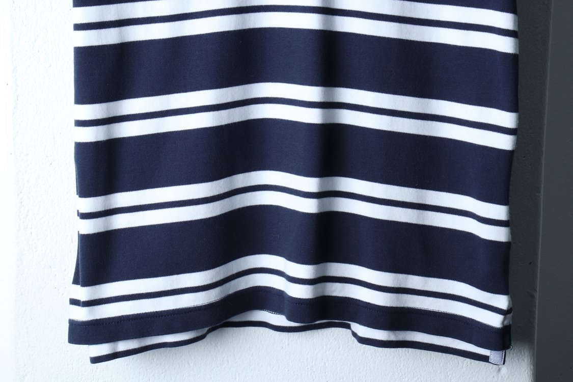 (XS-S) 타미힐피거 반팔 카라 티셔츠 스트라이프 이미지