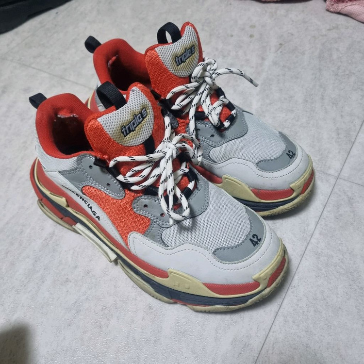 Balenciaga 트리플 S (Triple S) 스니커즈 팝니다 270 사이즈 이미지