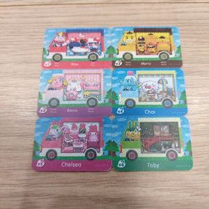 동물의숲 호환 산리오 아미보 미니카드 풀세트 이미지