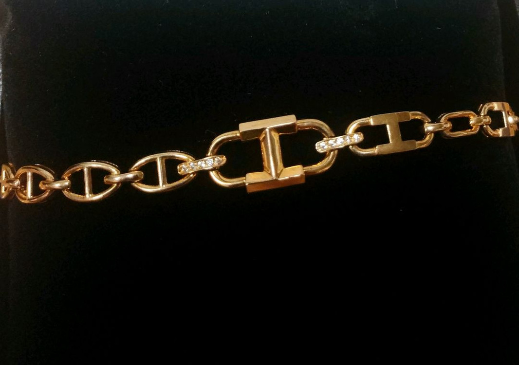 국제표준금거래소여성14k팔찌17.5cm2.458돈(풀세트) 이미지