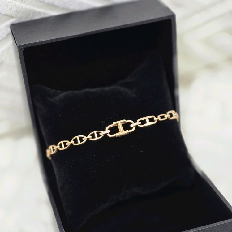 국제표준금거래소여성14k팔찌17.5cm2.458돈(풀세트) 이미지