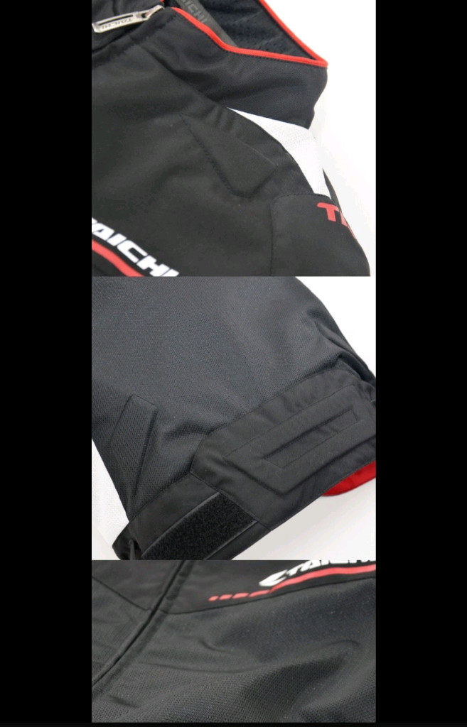 RS 타이치(RS Taichi)의 RSJ308 Armed 하이 프로텍션 메쉬 재킷 보호대포함(XL)여름철 라이딩에 이미지