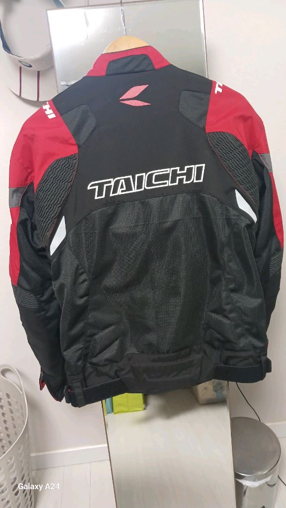 RS 타이치(RS Taichi)의 RSJ308 Armed 하이 프로텍션 메쉬 재킷 보호대포함(XL)여름철 라이딩에 이미지