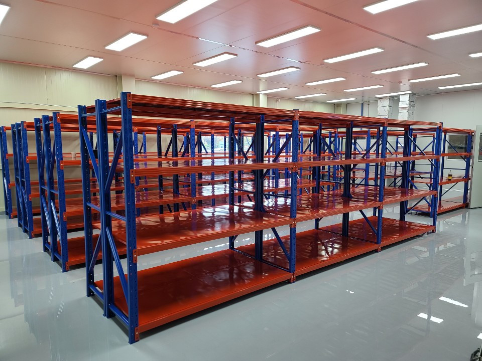 200x200x60 대형사이즈 무볼트선반 중량랙 새제품 철제선반 앵글 이미지