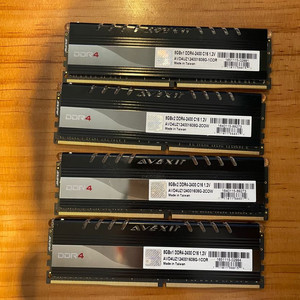 아벡시아 DDR4 튜닝 램 8기가 x 4ea 32기가 2400 택포 이미지